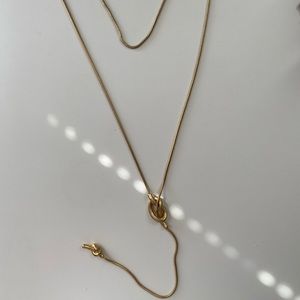 Madewell Knotshine Necklace